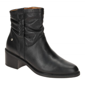 Pikolinos W2D-8891 Black Damen Stiefeletten BACAROT bequem mittlerer Absatz 4cm