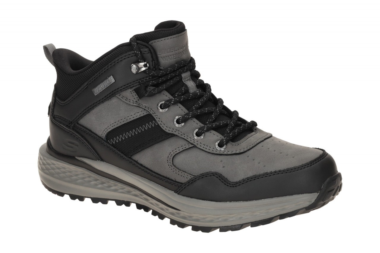 Skechers 211182 BKGY SLADE ULTRA - TURNER Herren Mid Sneaker black/gray 1 Skechers 211182 BKGY SLADE ULTRA - TURNER Herren Mid Sneaker black/gray