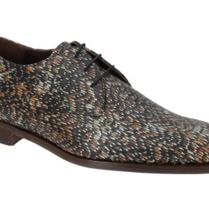 Floris van Bommel Herrenschuhe 30150-23-01 Braun Cognac Glattleder Schn?rschuhe