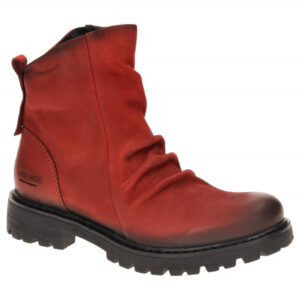 Josef Seibel Damen Stiefeletten 89433 MI094 400 Rot Bequeme Blockabsatz Schuhe