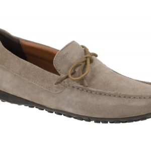 Geox U3507D Herren Slipper SNAKE MOC dove grey bequeme Halbschuhe