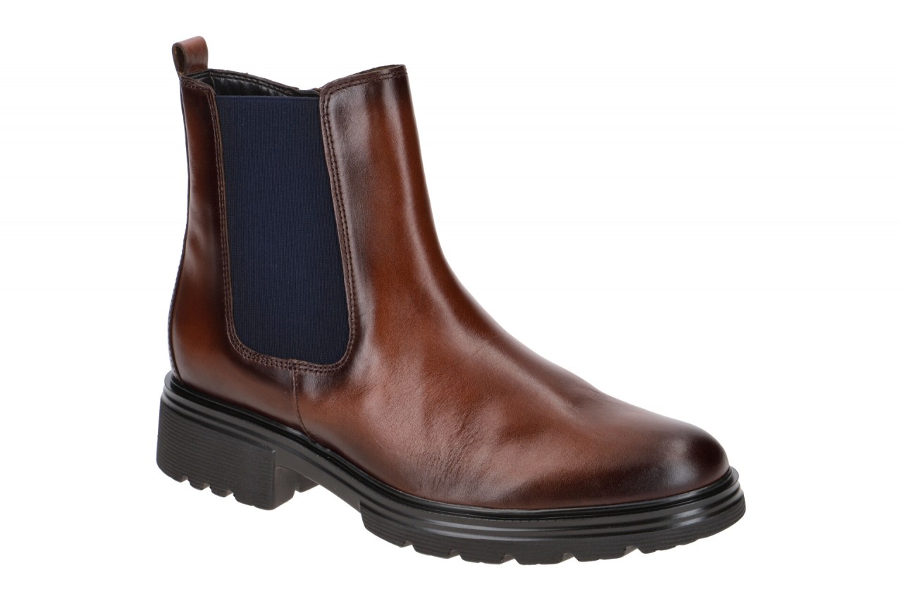 Gabor 91.610.20 Damen Stiefeletten braun sattel effekt (blue) Echtleder mit T... 1 Gabor 91.610.20 Damen Stiefeletten braun sattel effekt (blue) Echtleder mit T...