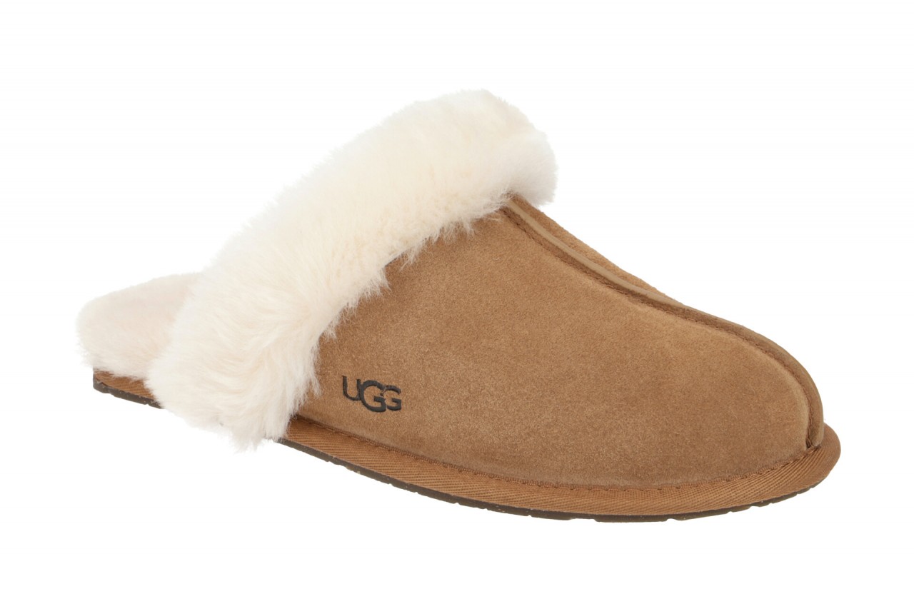UGG 1106872 W SCUFFETTE II Damen Hausschuhe Braun Chestnut LammfellWarmfutter 1 UGG 1106872 W SCUFFETTE II Damen Hausschuhe Braun Chestnut LammfellWarmfutter