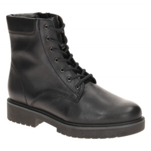 Gabor 72.735.57 Damen Stiefeletten Schwarz elegant LaceUp Boots
