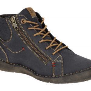 Josef Seibel Damen-Stiefeletten 59667 MI796 530 FERGEY 67 Ocean Blau - bequem...
