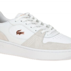 Lacoste Sneaker 50SFA0097_1Y9 L001 Set Damen wei?/rosa Kupfer Logo - Gummisohle