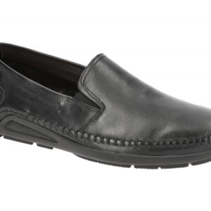 Pikolinos 06H-5303 black Azores Herren Slipper Echtleder schwarz bequem