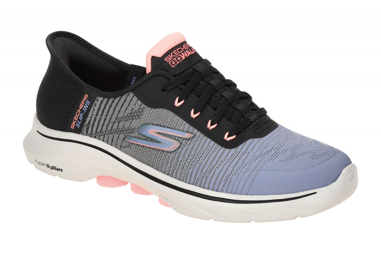 Skechers 125250 BKMT GO WALK 7 - ADEL Damen Halbschuhe lila/black/multi atmun... 1 Skechers 125250 BKMT GO WALK 7 - ADEL Damen Halbschuhe lila/black/multi atmun...