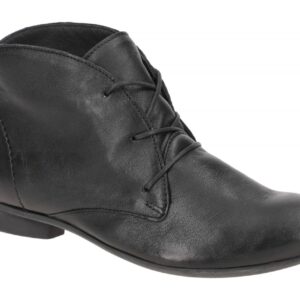 Think GUAD Damen Stiefeletten 3-000407-0000 Schwarz - elegante Echtleder Stiefel
