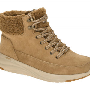 Skechers 144770 BRN Damen Stiefeletten sportlich wasserfest braun