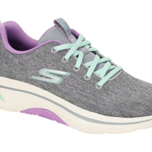Skechers 125311/GYLV GO WALK ARCH FIT 2.0 - VIVID SUNSET Damen Sneaker grau/lila