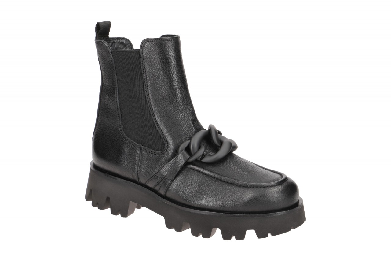 Paul Green Damen Stiefeletten 9043-04x Schwarz Black Glattleder bequeme Chels... 1 Paul Green Damen Stiefeletten 9043-04x Schwarz Black Glattleder bequeme Chels...