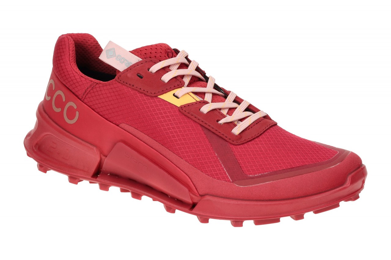 Ecco 82283351183 BIOM X COUNTRY Damen GTX Sportschuhe, rot chili red 1 Ecco 82283351183 BIOM X COUNTRY Damen GTX Sportschuhe, rot chili red