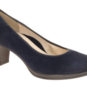 ara 12-13436 02 ORLY Damenschuhe Pumps dunkelblau Echtleder Luftpolster-Sohle