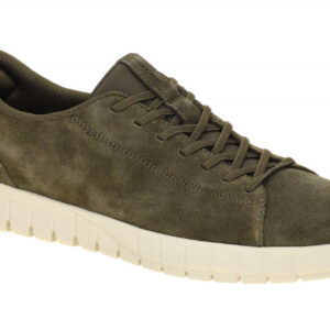 Geox U56MAA 00022 C3009 Military Green Halbschuhe Herren Slipper FASTin System