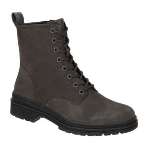 Tamaris 1-25230-41 Damen Stiefeletten dark grey Lace Up Boots Absatz 2cm