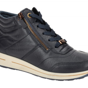 ara 1224808-17 OSAKA 2.0 Damenschuhe blau extra weit - sportliche Halbschuhe