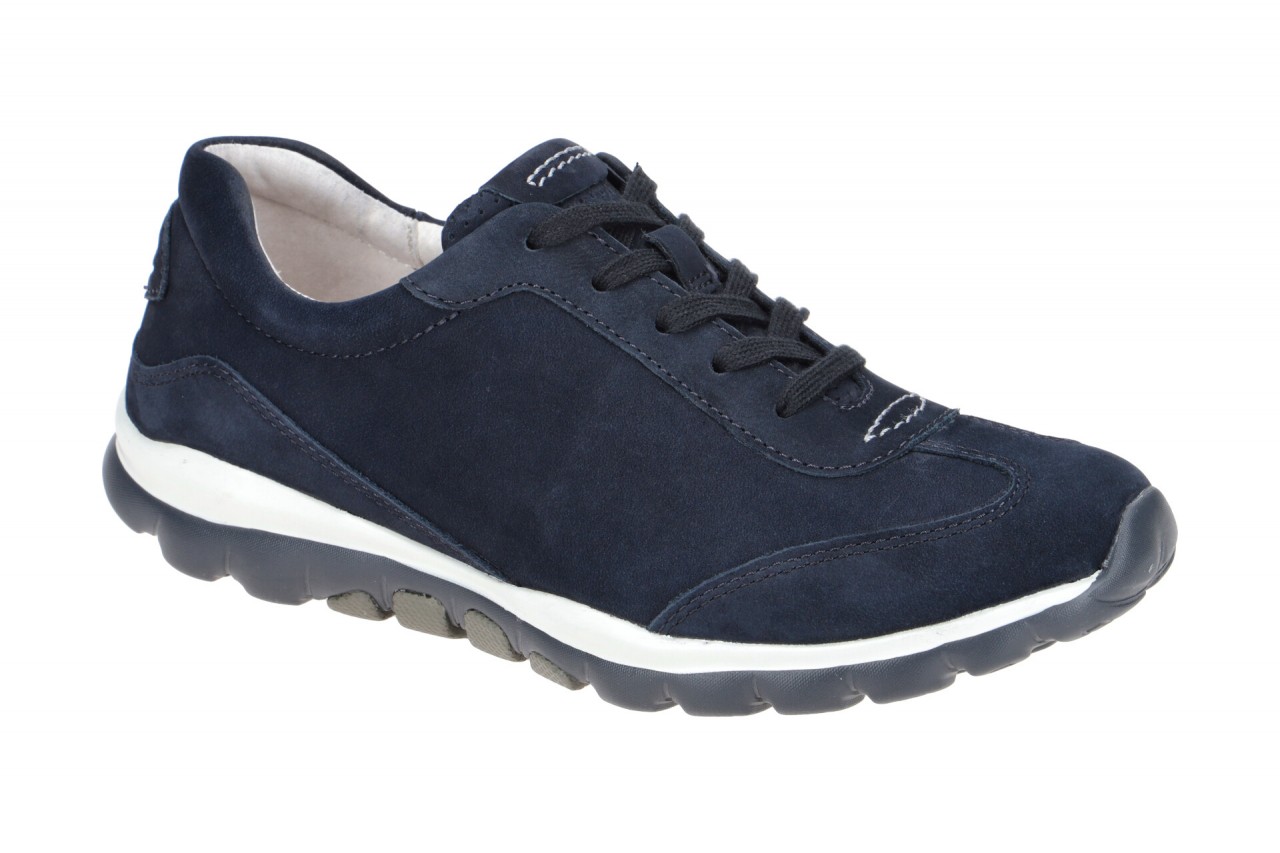 Gabor 76.965.46 ROLLINGSOFT Damen Sport-Halbschuhe Sneaker Nightblue Echtleder 1 Gabor 76.965.46 ROLLINGSOFT Damen Sport-Halbschuhe Sneaker Nightblue Echtleder