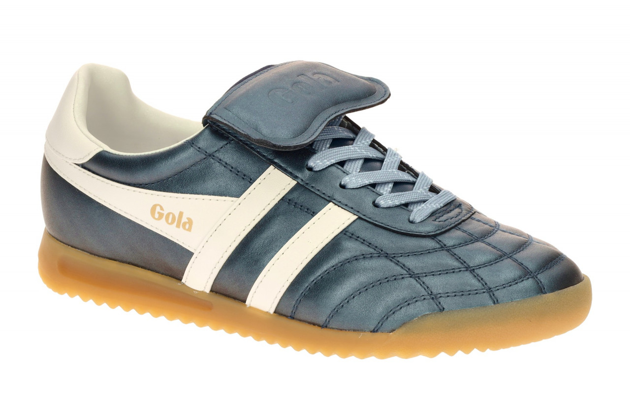 Gola CLB575EW STADIUM 86 Damen Sneaker blau/navy/off white Glattleder/Metallic 1 Gola CLB575EW STADIUM 86 Damen Sneaker blau/navy/off white Glattleder/Metallic