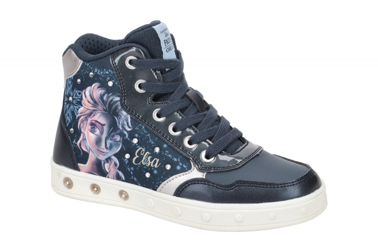 Geox J268WE SKYLINE GIRL - DISNEY FROZEN II Kinderschuhe M?dchen Navy/Platinu... 1 Geox J268WE SKYLINE GIRL - DISNEY FROZEN II Kinderschuhe M?dchen Navy/Platinu...