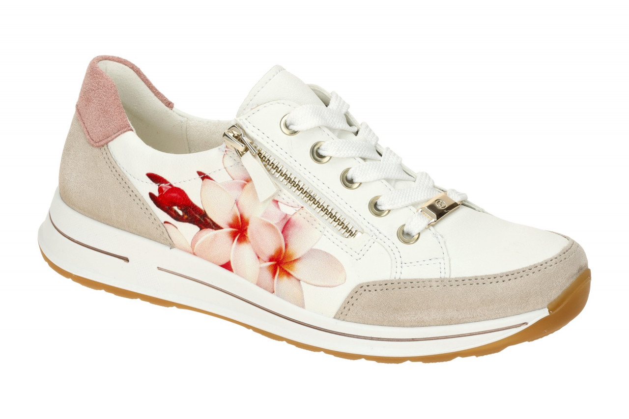 ara 12-24801 74 OSAKA 2.0 Damen Schn?r-Halbschuhe Wei?/Beige/Rosa Blumenmuster 1 ara 12-24801 74 OSAKA 2.0 Damen Schn?r-Halbschuhe Wei?/Beige/Rosa Blumenmuster