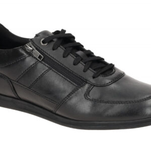 Geox U454GB RENAN Herrensport-Halbschuhe Schwarz - black atmungsaktiv
