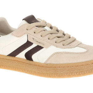 Tamaris 1-23723-44 Halbschuhe Plateau Sneakers wei? offwhite comb bequem & st...