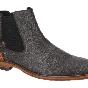 Floris van Bommel FvB 60002-30-02 Herrenstiefelette Braun-Grey Casual Chelsea...