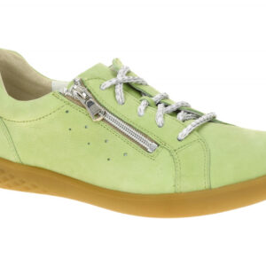 Waldl?ufer 947001 H-CloE lime/silber Damenschuhe bequeme Schn?r-Halbschuhe