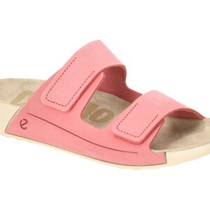 Ecco 206823 COZMO WOMEN Pantoletten Pink bubblegum Echtleder rund G-Normal