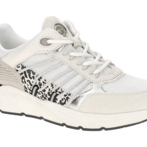 Tamaris 1-23762-44-3A9 Damenschuhe Halbschuhe Sneaker Grau Leopard Comb