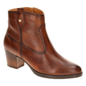 Pikolinos W0E-8731 cuero Damen Western Stiefeletten braun Echtleder 4cm Absatz