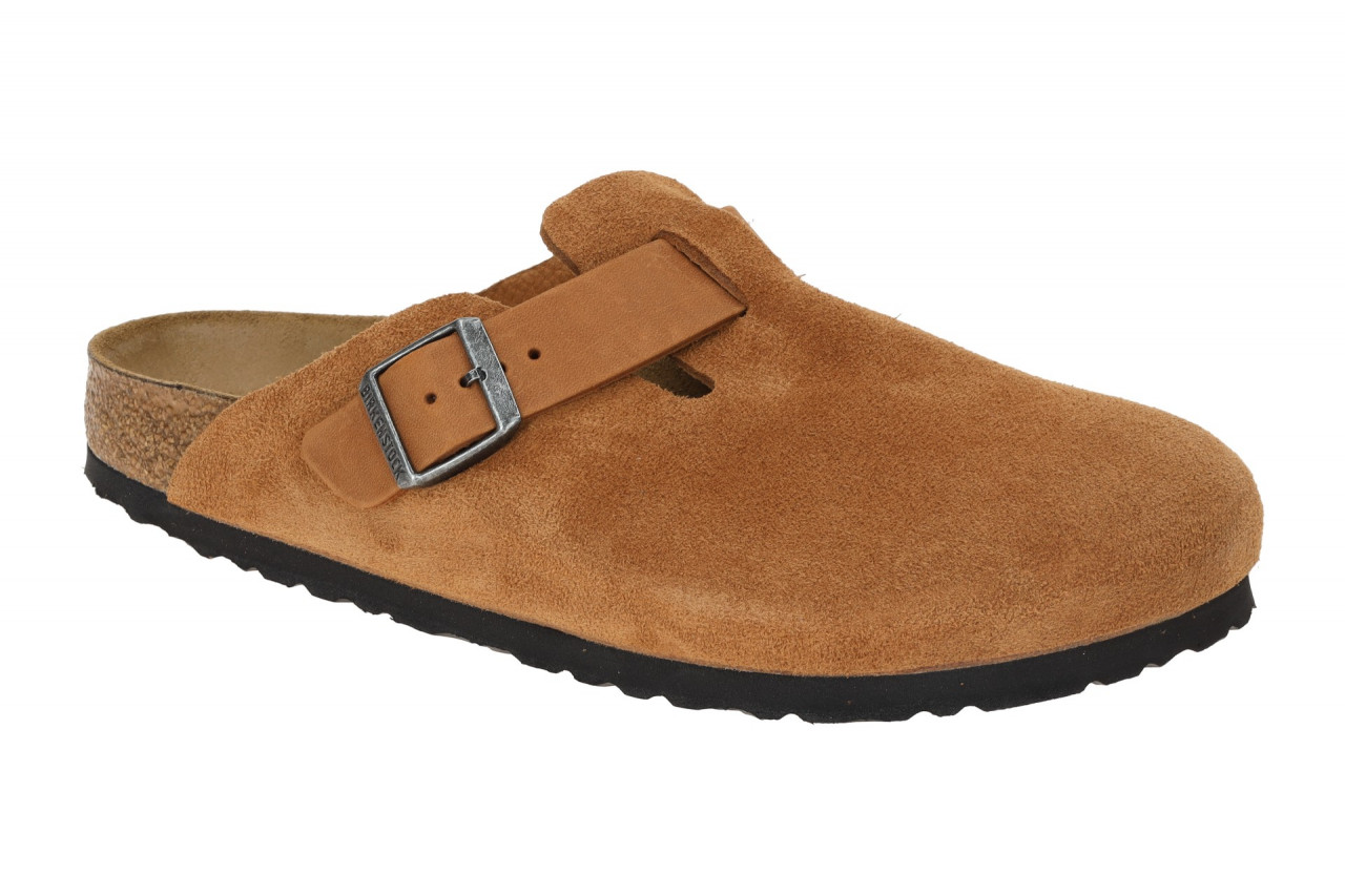 Birkenstock Boston BS 1029220 Pantolette Herren cognac Echtleder bequem flexibel 1 Birkenstock Boston BS 1029220 Pantolette Herren cognac Echtleder bequem flexibel