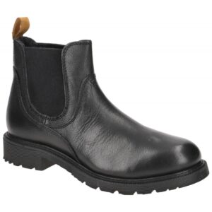 Bugatti 321-6113H-1000 Herren Stiefelette Schwarz, Chelsea Boots