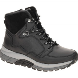 Gabor 76.806.57 ROLLINGSOFT Damen Stiefeletten Schwarz / Anthrazit bequeme Mi...