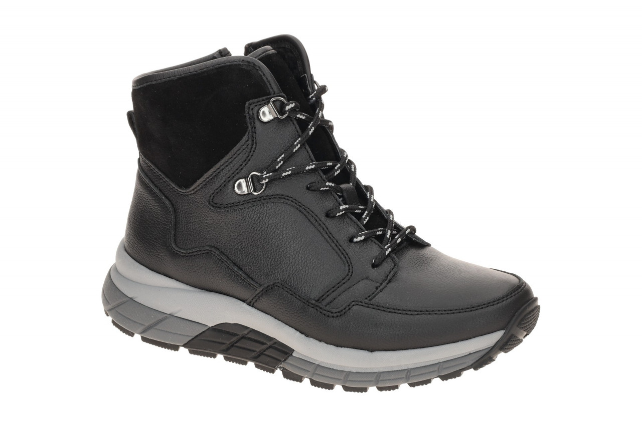 Gabor 76.806.57 ROLLINGSOFT Damen Stiefeletten Schwarz / Anthrazit bequeme Mi... 1 Gabor 76.806.57 ROLLINGSOFT Damen Stiefeletten Schwarz / Anthrazit bequeme Mi...