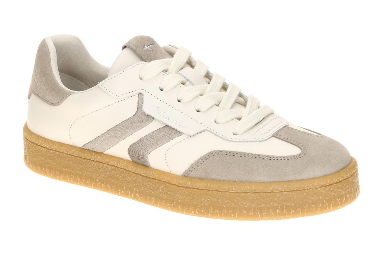 Tamaris 1-23723-44 344 Plateau Sneakers Wei?-Taupe comb Velourleder Sportschuhe 1 Tamaris 1-23723-44 344 Plateau Sneakers Wei?-Taupe comb Velourleder Sportschuhe