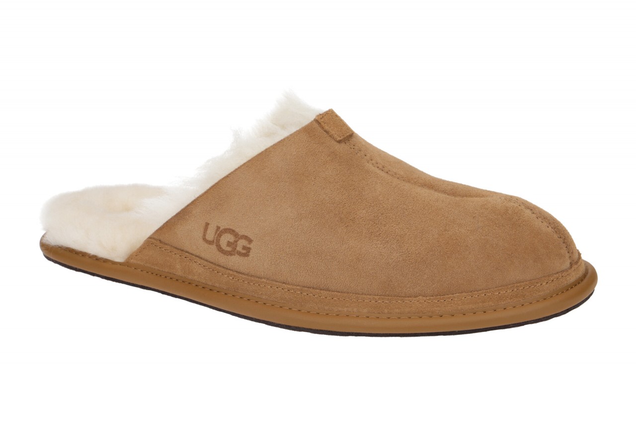 UGG 1123660 che HYDE Herren Pantoletten Leder chestnut Warmfutter Ledersohle 1 UGG 1123660 che HYDE Herren Pantoletten Leder chestnut Warmfutter Ledersohle