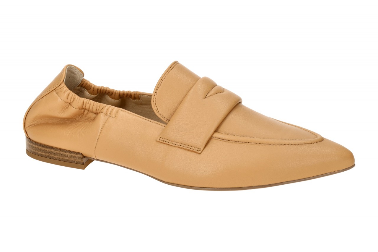 H?gl 7-10 0400 1500 Charlie Damen Slipper Loafer Braun Sahara Echtleder Absatz 1 H?gl 7-10 0400 1500 Charlie Damen Slipper Loafer Braun Sahara Echtleder Absatz