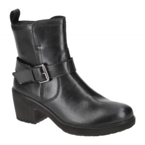 Ecco 22220301001 Metropole Zurich Damen Stiefeletten Schwarz Gummi Polyurethan