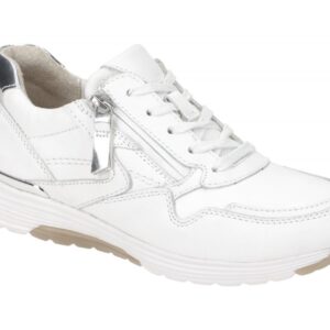 Gabor 86.978.50 ROLLINGSOFT Damenschuhe wei?/argento - Sportliche Sneaker