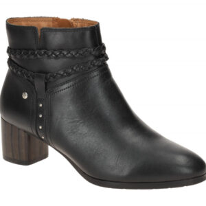 Pikolinos W1Z-8521 black Damen Stiefeletten CALAFAT schwarz Blockabsatz 4cm