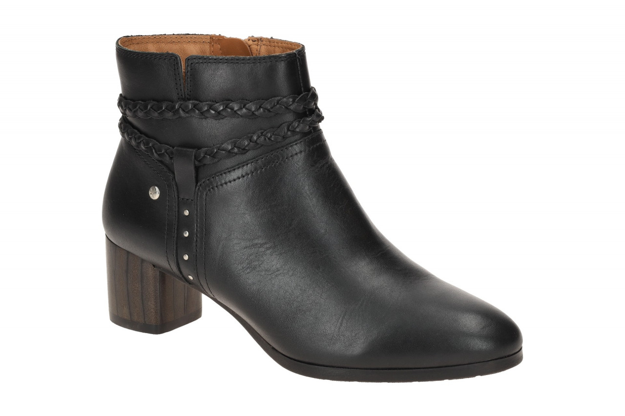 Pikolinos W1Z-8521 black Damen Stiefeletten CALAFAT schwarz Blockabsatz 4cm 1 Pikolinos W1Z-8521 black Damen Stiefeletten CALAFAT schwarz Blockabsatz 4cm