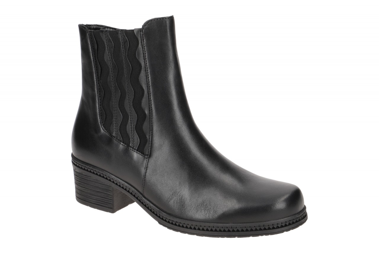 Gabor 94.663 Damen Stiefeletten - elegante Stiefelette - Schwarz 1 Gabor 94.663 Damen Stiefeletten - elegante Stiefelette - Schwarz