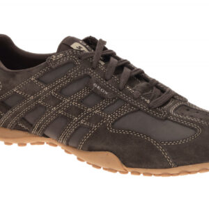 Geox Herren Sneaker U55MNB 022EK C6006 Dark Brown Suede Halbschuhe wasserdich...