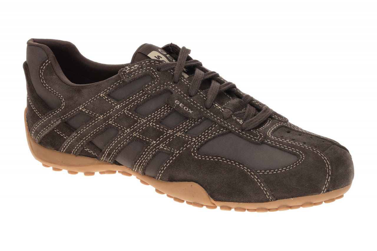 Geox Herren Sneaker U55MNB 022EK C6006 Dark Brown Suede Halbschuhe wasserdich... 1 Geox Herren Sneaker U55MNB 022EK C6006 Dark Brown Suede Halbschuhe wasserdich...