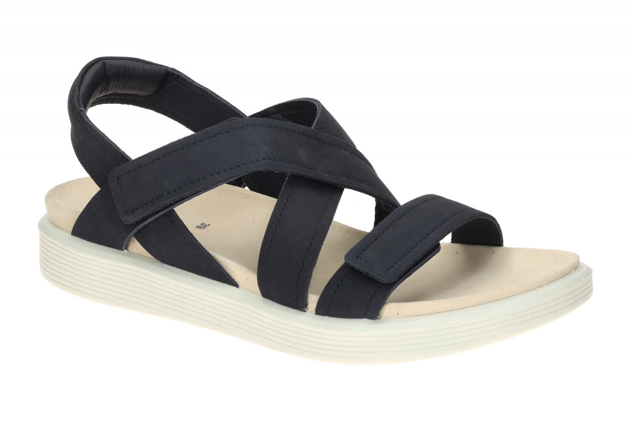 Ecco 23881302038 Damen Sandalette Marineblau Kreuzriemen Flexibel & Leicht 1 Ecco 23881302038 Damen Sandalette Marineblau Kreuzriemen Flexibel & Leicht