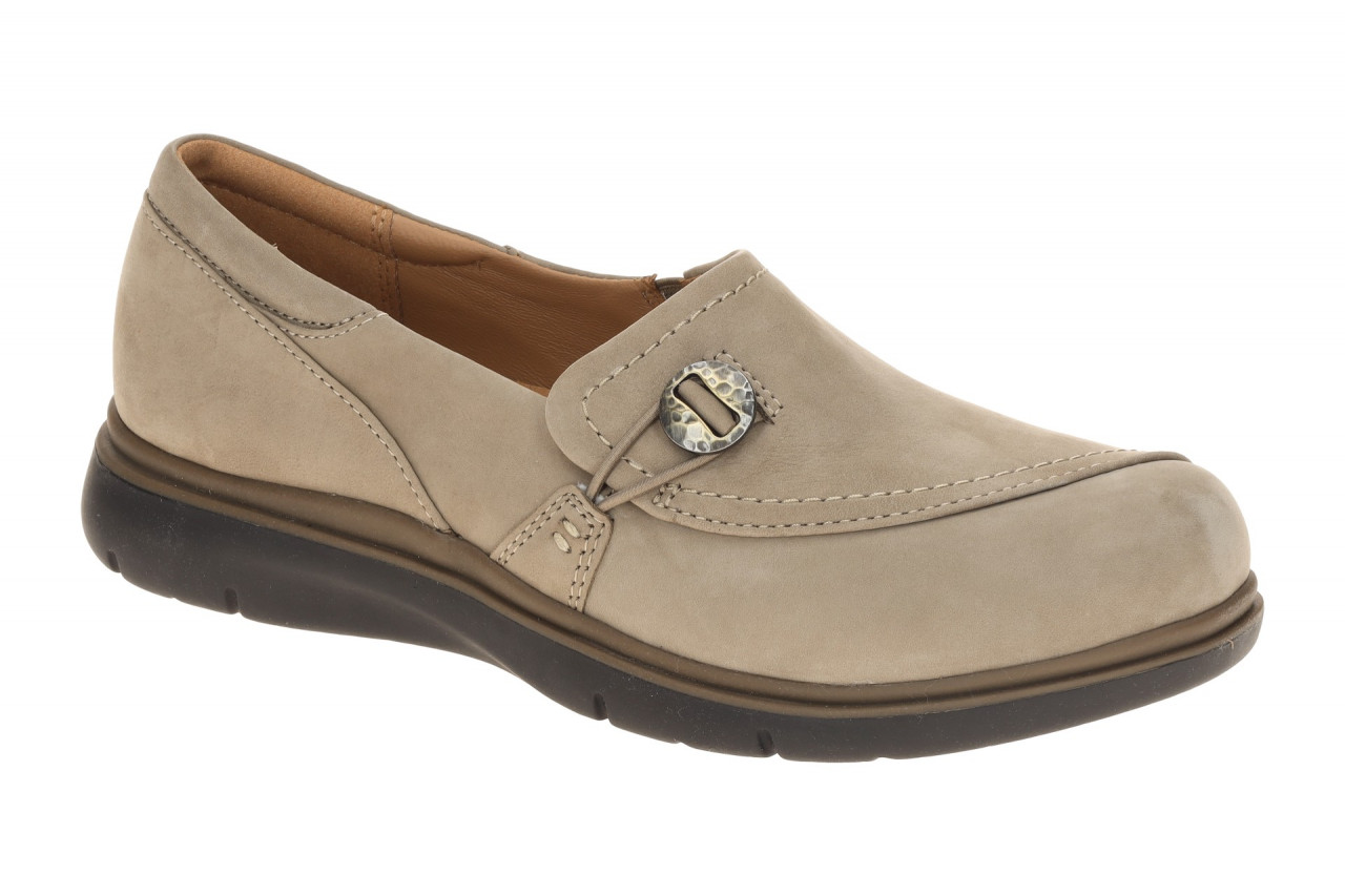 Clarks 26179811 4 Certina Ease Damen Slipper Grau pebble Echtleder bequem mit... 1 Clarks 26179811 4 Certina Ease Damen Slipper Grau pebble Echtleder bequem mit...
