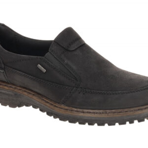 Josef Seibel Herrenschuhe 42960 TE071 100 Schwarz Echtleder Slipper mit wechs...