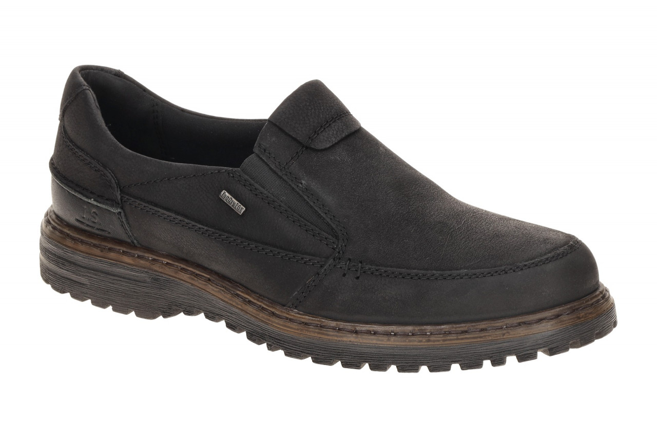 Josef Seibel Herrenschuhe 42960 TE071 100 Schwarz Echtleder Slipper mit wechs... 1 Josef Seibel Herrenschuhe 42960 TE071 100 Schwarz Echtleder Slipper mit wechs...